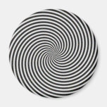 Espiral preta & branca da ilusão óptica ima
