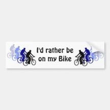 Esporte - Biking, dando um ciclo, bicicleta Adesivos