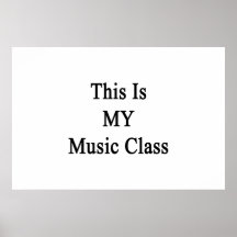 Esta é MINHA classe de música Impressão