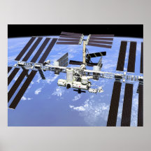 Estação espacial internacional posteres
