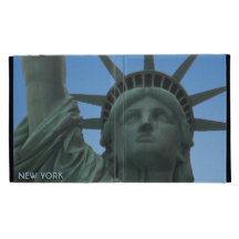 Estátua da liberdade personalizada caso do iPad de