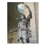 Estátua no vaticano cartão postal