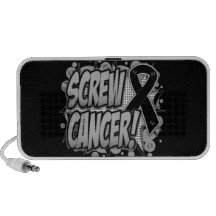 Estilo cómico do cancer de pele do parafuso caixinhas de som de viagem