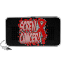 Estilo cómico do cancer de sangue do parafuso caixinha de som portátil