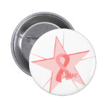 Estrela cor-de-rosa boton
