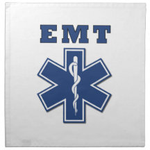 Estrela de EMT da vida Guardanapo Impresso