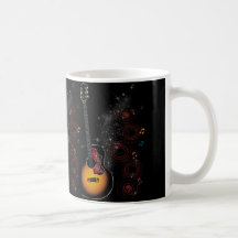 Estrela do rock caneca