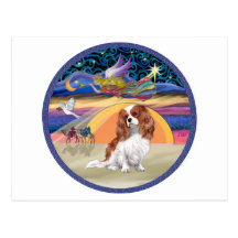 Estrela do Xmas (W-R) - Cavalier (b) Cartao Postal