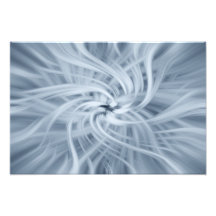 Estrela enevoada azul cósmica abstrata foto arte