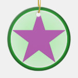 estrela enfeites para arvores de natal