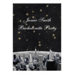Estrela preta gravada Bachelorette V de Gld da sky convites