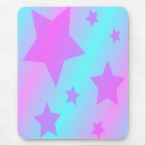 Estrelas cor-de-rosa bonitos tapetes para ratos