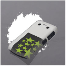 Estrelas verdes capa blackberry