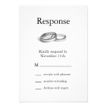 Eternidade RSVP Convites Personalizados