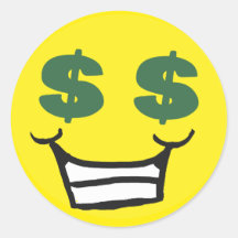 Etiqueta ávida do smiley 2 adesivos em formato redondos