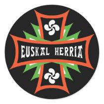 Etiqueta Basque do país autocolantes