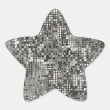 Etiqueta da estrela dos Sequins Adesivos Em Forma De Estrelas