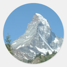 Etiqueta de Matterhorn do suíço Adesivo