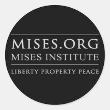 etiqueta de Mises.org Adesivo