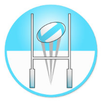 Etiqueta do design do rugby autocolantes