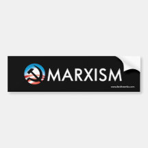 Etiqueta do martelo da esperança do marxismo de Ob Adesivos