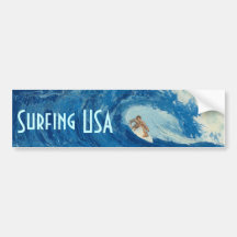 Etiqueta surfando do surfista da arte do surf do a adesivos