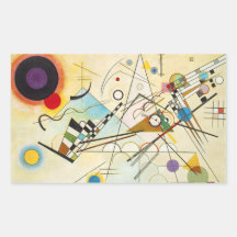 Etiquetas da composição VIII de Kandinsky Adesivo