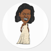 etiquetas de Michelle obama Adesivos