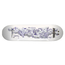 Etiquete MUITO plataforma do skate da arte de 01 g