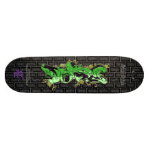 Etiquete MUITO skate da arte dos grafites do ~ do 