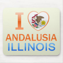 Eu amo a Andaluzia, IL Mouse Pad