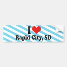 Eu amo a cidade rápida, SD Adesivo