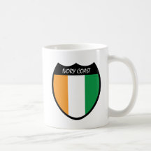 Eu amo a Costa do Marfim Caneca