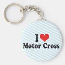 Eu amo a cruz do motor chaveiro