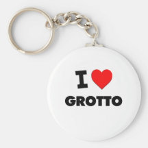 Eu amo a gruta chaveiros