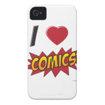 Eu amo a história em quadrinhos! capas iPhone 4
