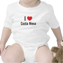 Eu amo a ligação em ponte de bebê de Costa Mesa Macacãozinho Para Bebês
