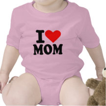 Eu amo a mamã macacãozinho