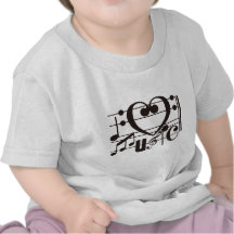 EU AMO A MÚSICA CAMISETA