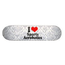 Eu amo Acrobatics dos esportes Skates Personalizados