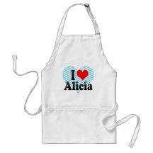 Eu amo Alicia Avental