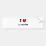 Eu amo Alphonse Adesivos