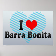 Eu amo Barra Bonita, Brasil Posters