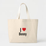 Eu amo Benny Bolsa Para Compras