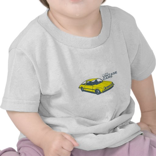 Eu amo carros do vintage tshirts