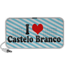 Eu amo Castelo Branco, Portugal Caixinha De Som Para Notebook