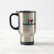 Eu amo Castelo Branco, Portugal Caneca