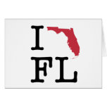 Eu amo Florida Cartao