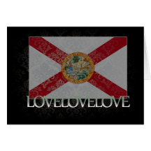 Eu amo Florida legal Cartões