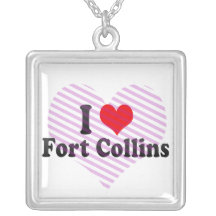 Eu amo Fort Collins, os Estados Unidos Pingente